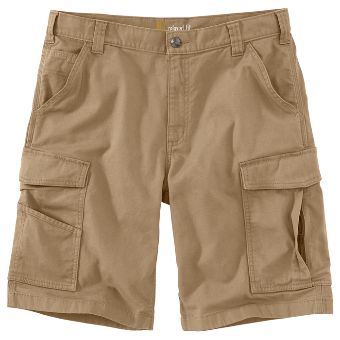 RUGGED FLEX RIGBY CARGO SHORT - 253-Dark Khaki | Carhartt 103542
