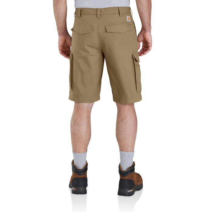 RUGGED FLEX RIGBY CARGO SHORT - 253-Dark Khaki | Carhartt 103542