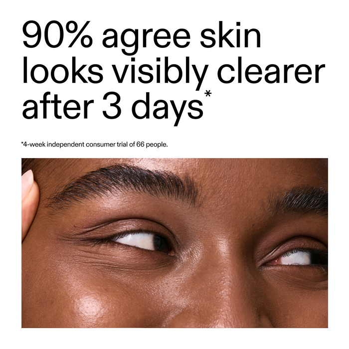 Key claim from recent clinical study of customers using Salicylic acid cleanser