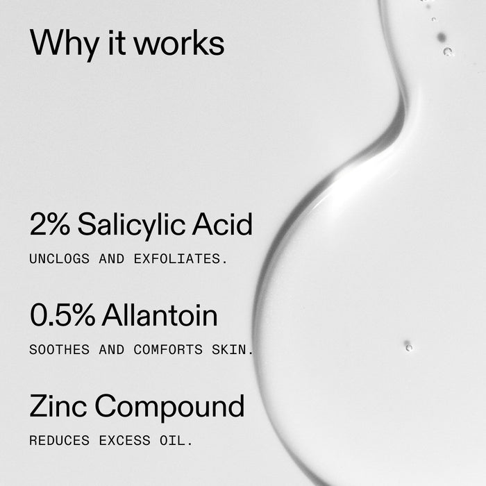 Ingredients in Salicylic Acid Cleanser