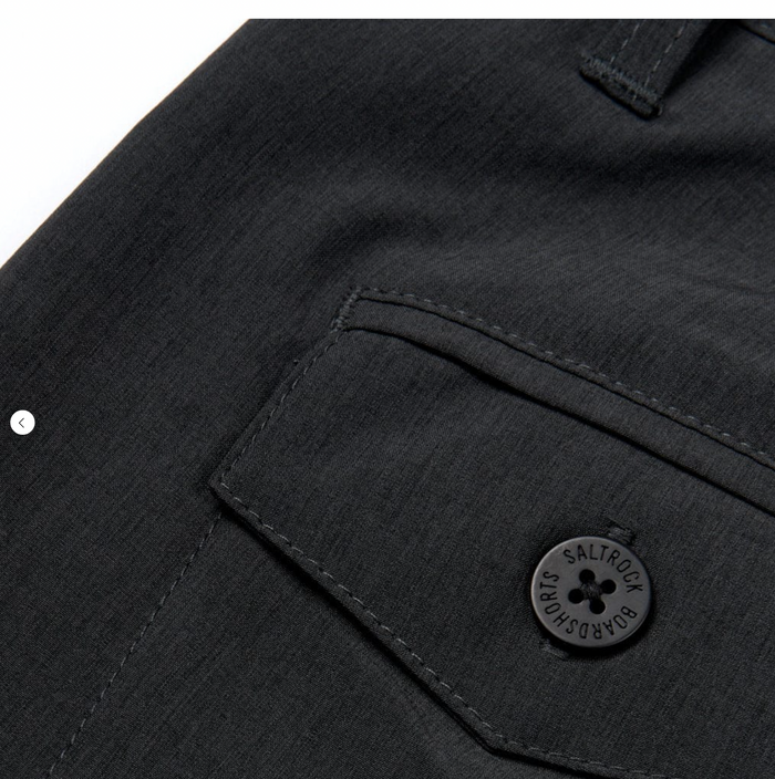 Saltrock Amphibian 2 - Mens Hybrid Boardshorts - Black