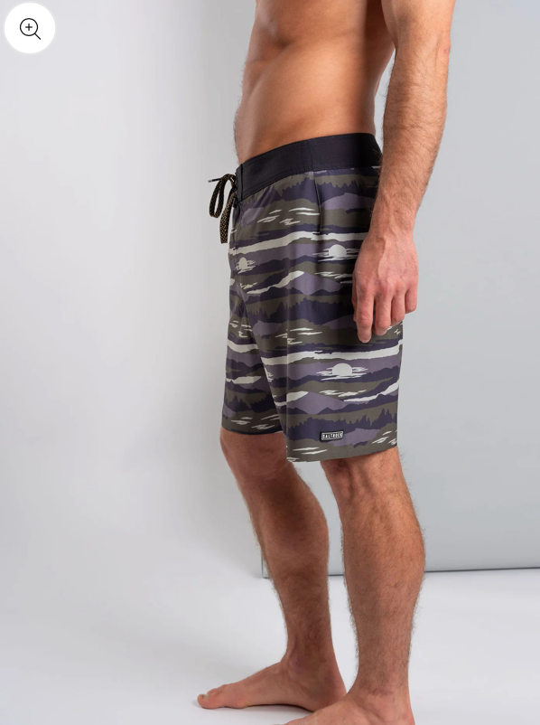 SALTROCK Camo Stripe - Mens Boardshort - Grey