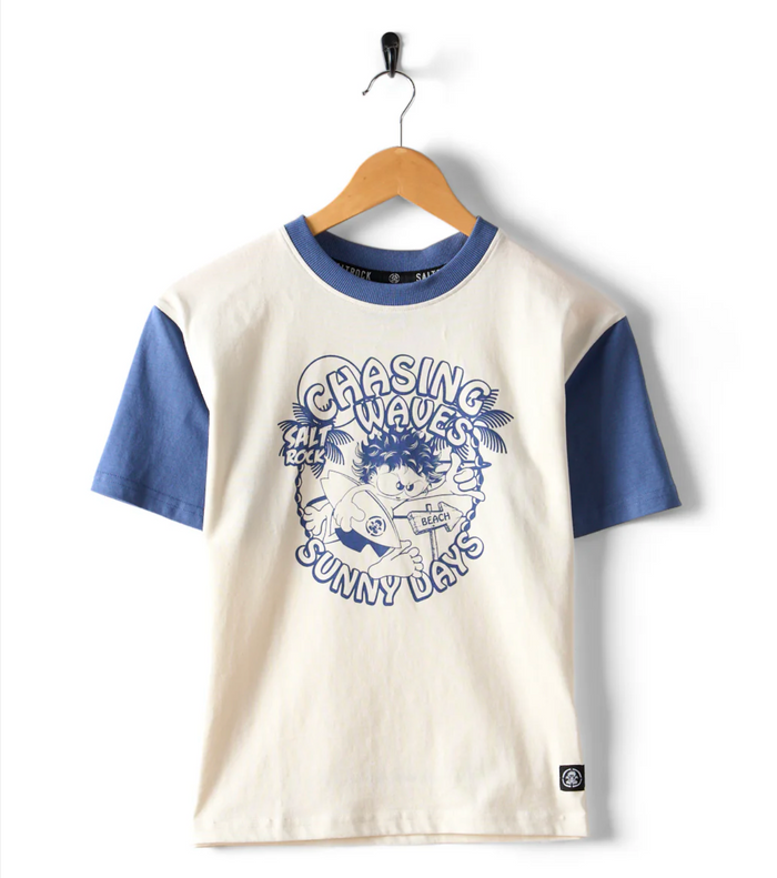 SALTROCK Chasing Waves - S/S Tee - CREAM