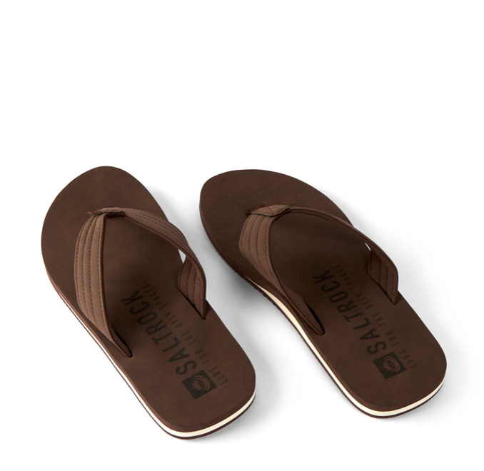 SALTROCK Keanu - Mens Flip Flops - Brown