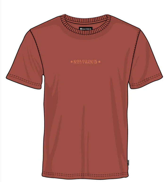 SALTROCK Rebalance - S/S Tee - DARK ORANGE
