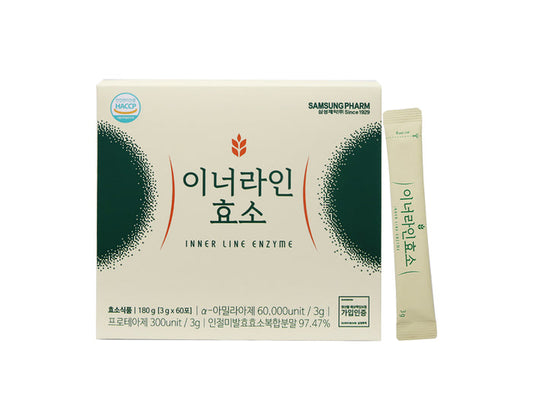 Samsung Pharm Inner Line TEFF Grain Injeolmi Enzyme 60 PK