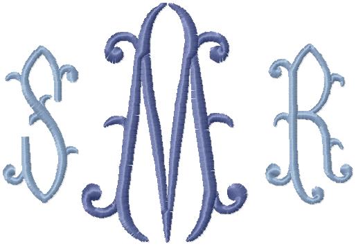 SASHA MONOGRAM FONT