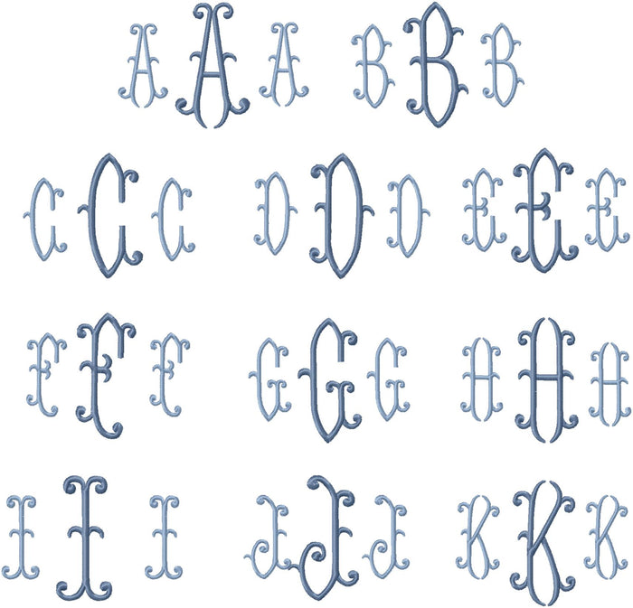 SASHA MONOGRAM FONT