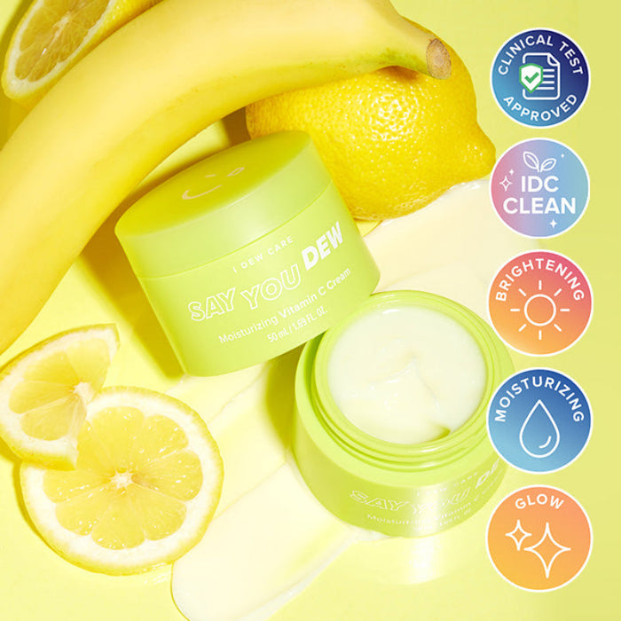 Say You Dew Moisturizing Vitamin C Cream - Korean-Skincare