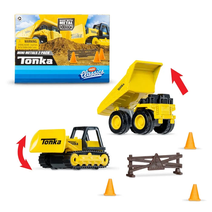 Schylling: Tonka Mini Metals - Mini Classics
