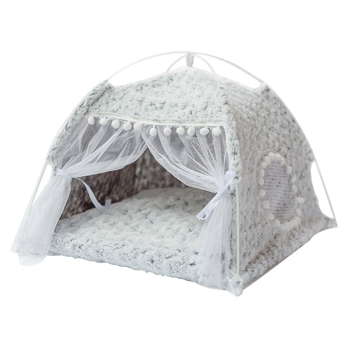 Semi-enclosed pet bed 🇨🇳