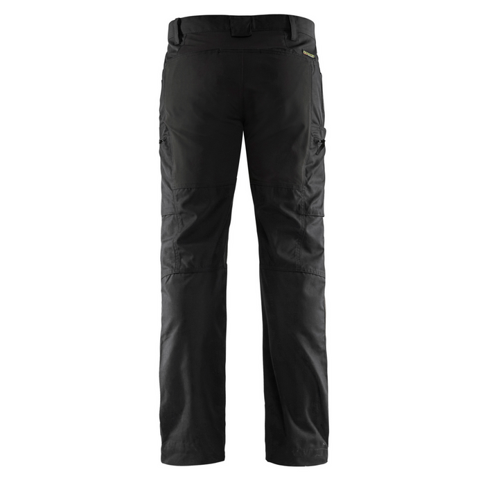 SERVICE PANTS WITH STRETCH - 9900-Black | Blaklader 16551845