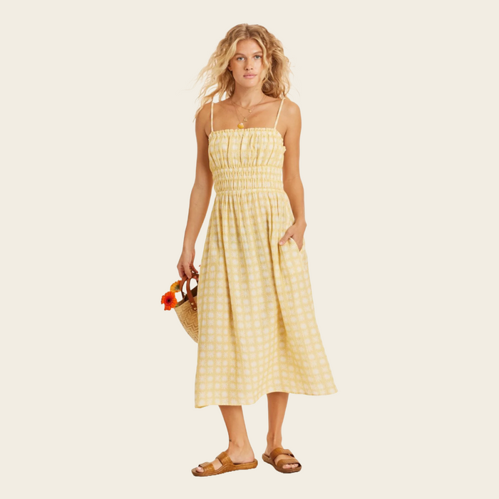 Sisstr Rays For Days Midi Dress in Sunlit