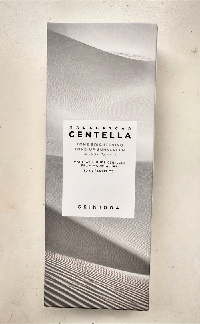 Skin1004 Centella Tone-Up Sunscreen SPF50 Korean brightening sunscreen with peach tint