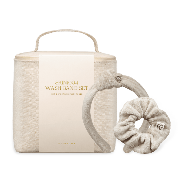 Skin1004 Wash Band Set Hair & Wrist Band With Pouch