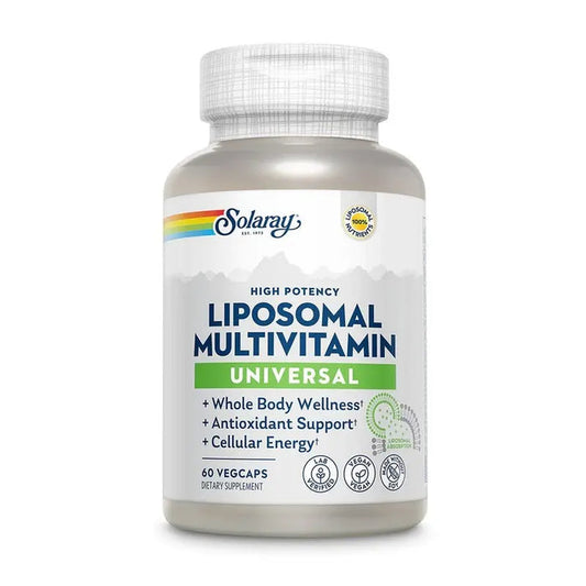 Solaray Universal Liposomal Adult Multivitamin Supplement Capsules, Pack of 60's Solaray