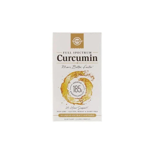 Solgar Fullspectrum Curcumin Liquid Extract 30 Softgels Solgar