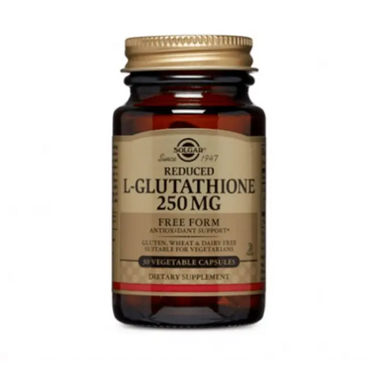 Solgar L Glutathione 250 mg Vegetable Capsules 30's Solgar
