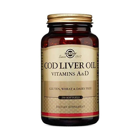 Solgar Norwegian Cod Liver Oil Softgels 250's Solgar