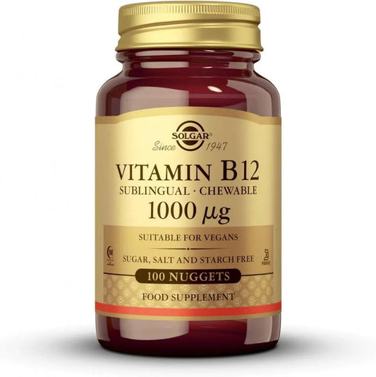 Solgar Vitamin B12 Nuggets 1000 Mcg, 100S Solgar