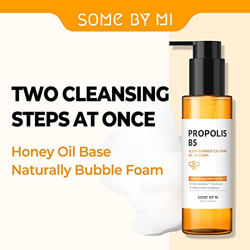 SOME BY MI Propolis B5 Glow Barrier Oil to Foam Cleanser 120ml