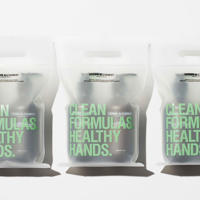 Grown Alchemist Soothe & Restore Hand Care Twinset Nudie glow Australia