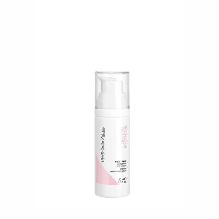 Diego Dalla Palma Soothing Anti-Redness Serum, 30ml pump bottle shown with lid on.