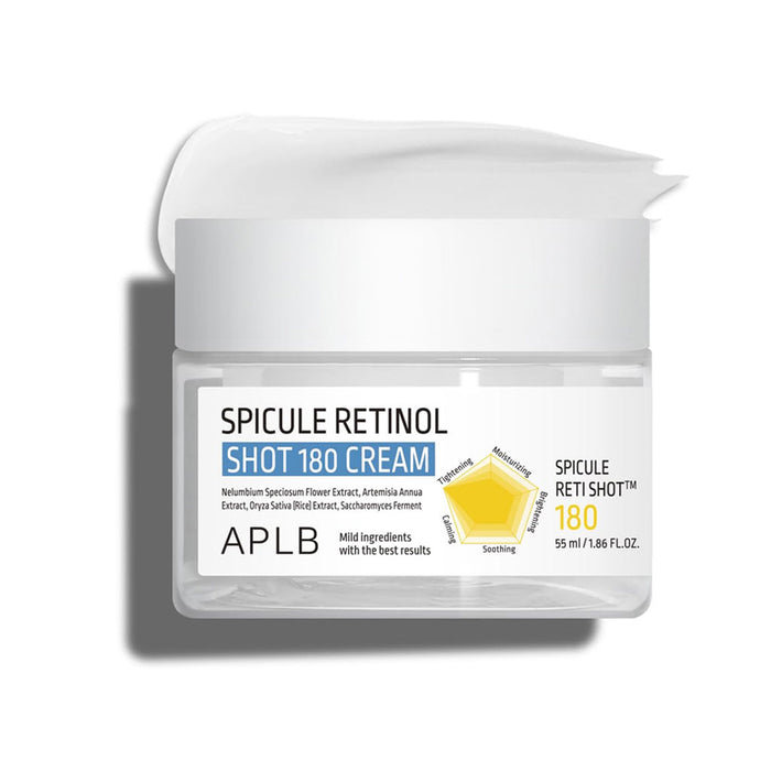 APLB Spicule Retinol Shot 180 Cream Nudie Glow Australia