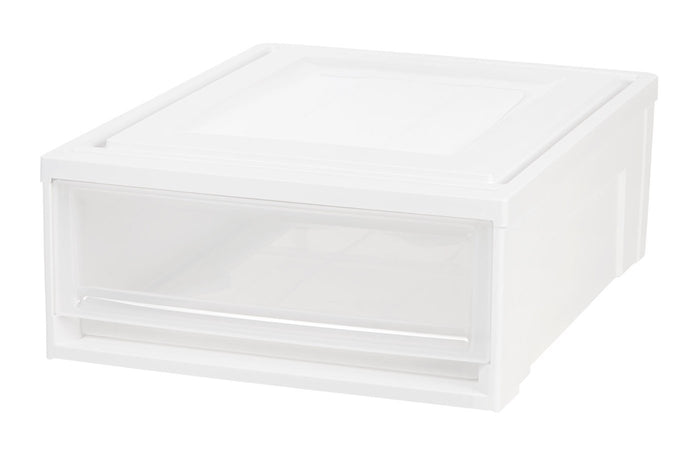 Stacking Storage with Drawer - 22 QT - IRIS USA, Inc.
