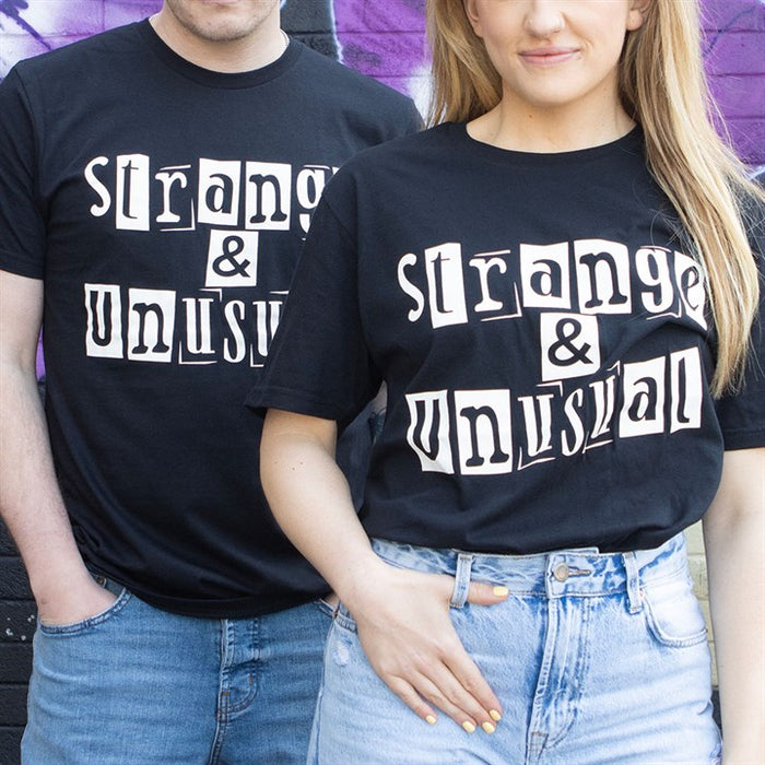 Strange & Unusual Unisex T shirt Size XL 🇬🇧