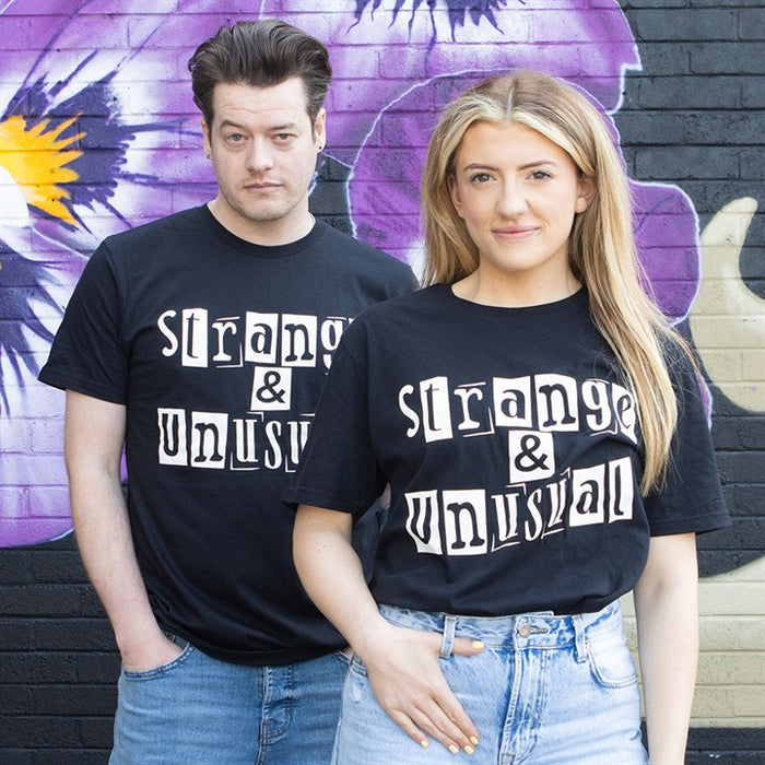 Strange & Unusual Unisex T shirt Size XL 🇬🇧