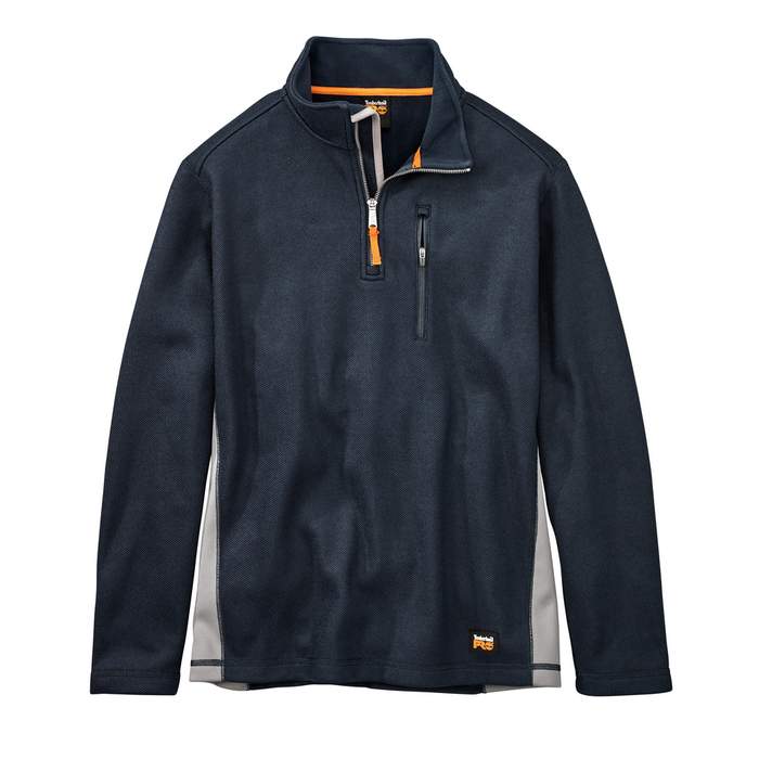 STUDWALL 1/4-ZIP TEXTURED FLEECE - 406-Total Eclipse | Timberland PRO TB0A1HGK