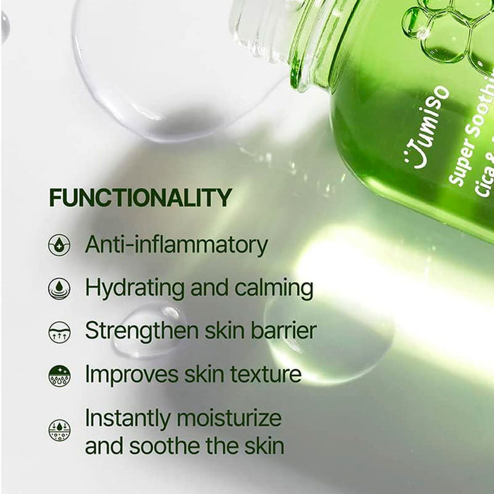 Jumiso Super Soothing Cica & Aloe Essence Toner Nudie Glow Australia