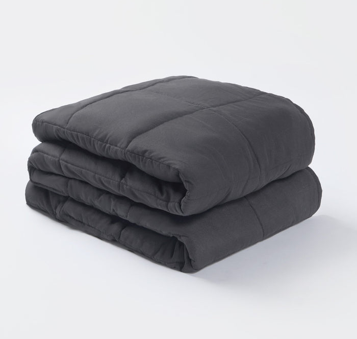 Supersoft Weighted 6kg Blanket, Charcoal - 125 x 180cm 🇬🇧