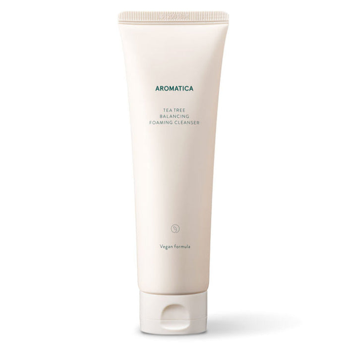Aromatica Tea Tree Balancing Foaming Cleanser - Korean-Skincare
