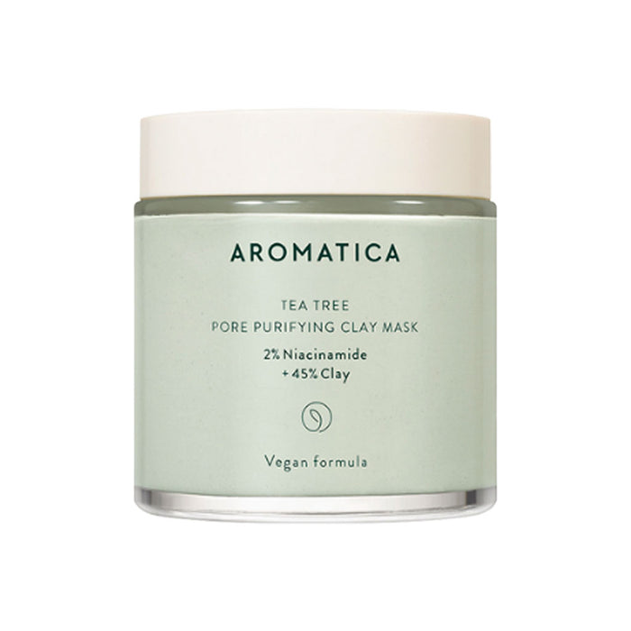 AROMATICA Tea Tree Pore Purifying Clay Mask Nudie Glow Australia