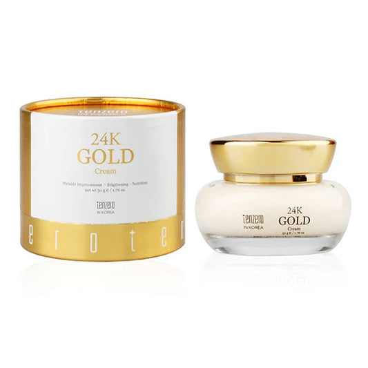 Tenzero 24K Gold Cream Wrinkle, Brightening 50ml