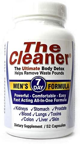 The Cleaner 7Day Men's Formula Ultimate Body Detox (52 Capsules)