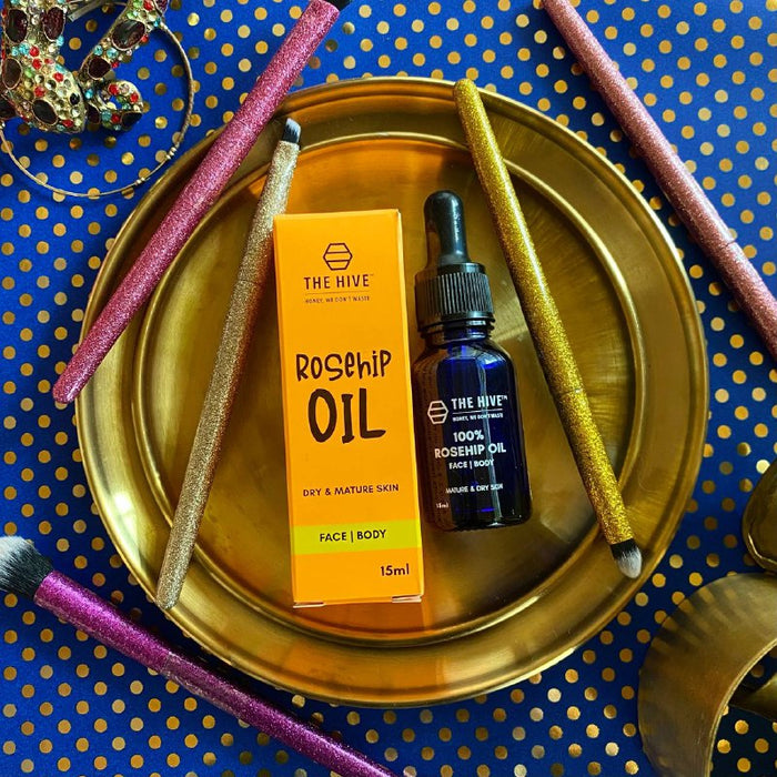 The Hive Rosehip Oil (15ml) - Thehivebulkfoods