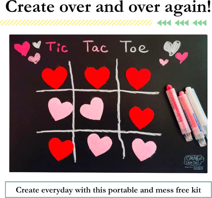 The Pencil Grip: Playmat Kit 8.5" x 12" (4 mats, 8 Wonder Stix)