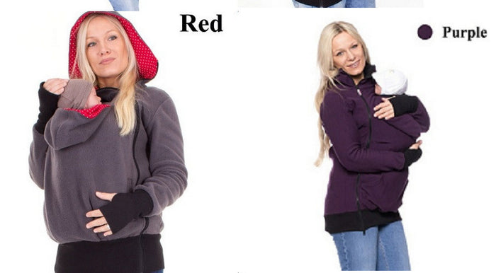 Three-in-one Multi-functional Mother Kangaroo Sweater Coat 🇨🇳