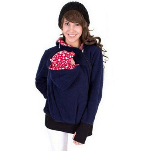 Three-in-one Multi-functional Mother Kangaroo Sweater Coat 🇨🇳