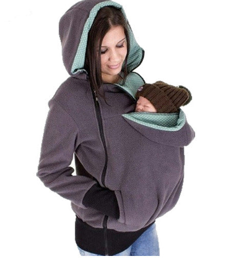 Three-in-one Multi-functional Mother Kangaroo Sweater Coat 🇨🇳