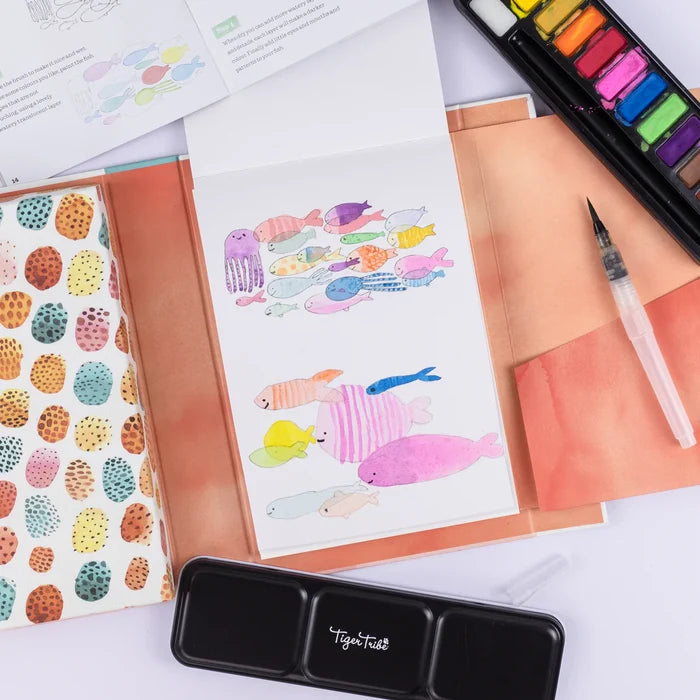 Tiger Tribe: How to Paint - Watercolour Animals
