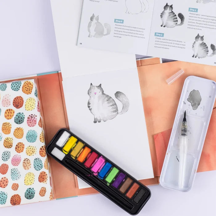 Tiger Tribe: How to Paint - Watercolour Animals