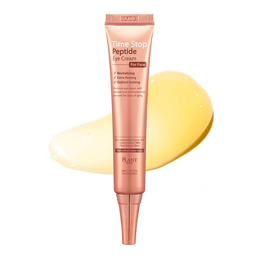 The Plant Base Time Stop Peptide Eye Cream For Face Nudie Glow Australia