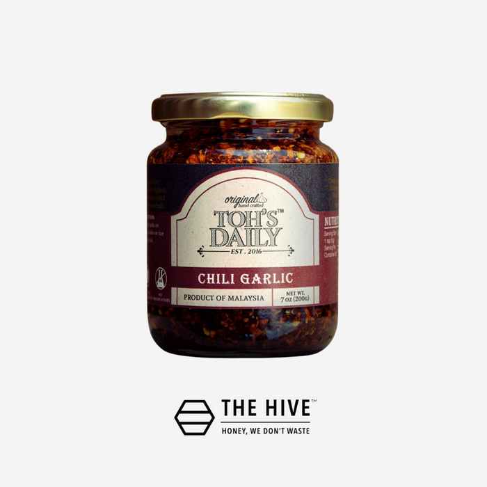 Toh's Daily Chilli Garlic Original (200g) - Thehivebulkfoods
