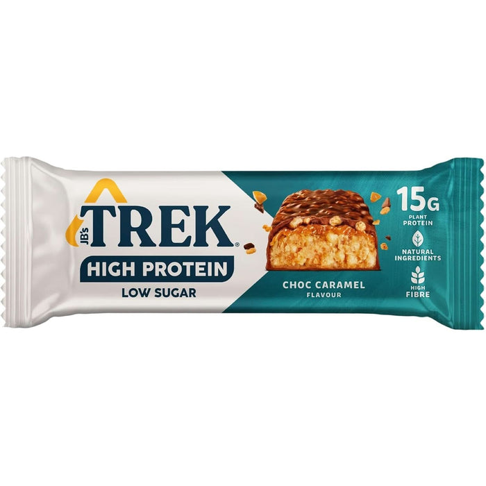 Trek High Protein Choc Caramel 12x55g
