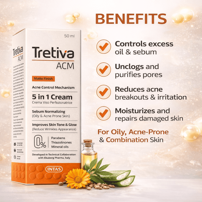 Tretiva ACM 5 - in - 1 Cream (50 ml) - Cosmosentials