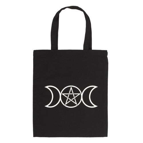 Triple Moon Polycotton Tote Bag 🇬🇧